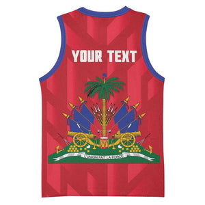 Personalized Afro Haiti Football Basketball Jersey Les Grenadiers Made History Once Again Red Color - African Pride