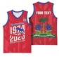 Personalized Afro Haiti Football Basketball Jersey Les Grenadiers Made History Once Again Red Color - African Pride