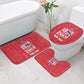 Personalized Haiti Football Bathroom Set Les Grenadiers Made History Once Again Red Color