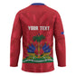 Personalized Haiti Football Hockey Jersey Les Grenadiers Made History Once Again Red Color