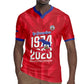 Personalized Afro Haiti Football Rugby Jersey Les Grenadiers Made History Once Again Red Color - African Pride