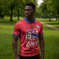 Personalized Haiti Football Zipper Polo Shirt Les Grenadiers Made History Once Again Red Color