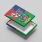 Namibia Independence Day Canvas Wall Art Coat Of Arms Curve Style