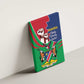 Namibia Independence Day Canvas Wall Art Coat Of Arms Curve Style