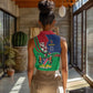 Namibia Independence Day Women Sleeveless Polo Shirt Coat Of Arms Curve Style