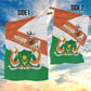 Afro Niger Garden Flag Dama Gazelle African Pattern - Republic Day