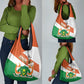 Afro Niger Grocery Bag Dama Gazelle African Pattern - Republic Day