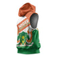 Afro Niger Sleeveless Hoodie Dama Gazelle African Pattern - Republic Day - African Pride