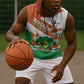 Afro Niger Sleeveless Hoodie Dama Gazelle African Pattern - Republic Day - African Pride
