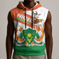 Afro Niger Sleeveless Hoodie Dama Gazelle African Pattern - Republic Day - African Pride
