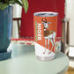 Afro Niger Tumbler Cup Dama Gazelle African Pattern - Republic Day