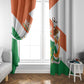 Afro Niger Window Curtain Dama Gazelle African Pattern - Republic Day