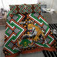 Personalized Afro Niger Bedding Set Leopard Ankara African Pattern