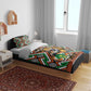 Personalized Afro Niger Bedding Set Leopard Ankara African Pattern