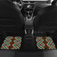 Personalized Afro Niger Car Mats Leopard Ankara African Pattern