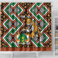 Personalized Afro Niger Shower Curtain Leopard Ankara African Pattern