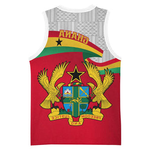Ghana Independence Day Basketball Jersey Gana Map Happy 67 Years Anniversary - African Pride