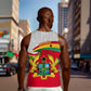 Ghana Independence Day Men Tank Top Gana Map Happy 67 Years Anniversary
