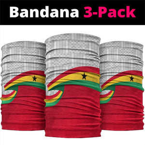 Ghana Independence Day Neck Gaiter Gana Map Happy 67 Years Anniversary - African Pride