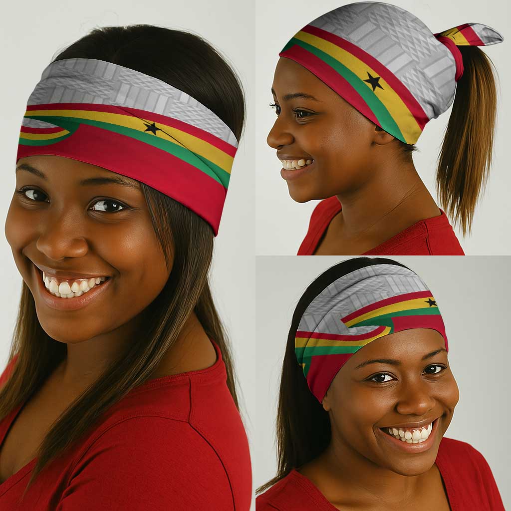 Ghana Independence Day Neck Gaiter Gana Map Happy 67 Years Anniversary - African Pride