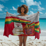 Ghana Independence Day Sarong Gana Map Happy 67 Years Anniversary