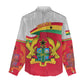 Ghana Independence Day Women Casual Shirt Gana Map Happy 67 Years Anniversary LT14