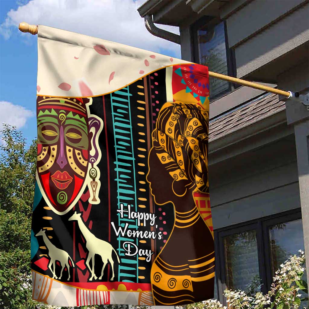 Africa International Women Day Garden Flag African Pattern