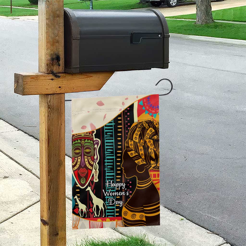 Africa International Women Day Garden Flag African Pattern