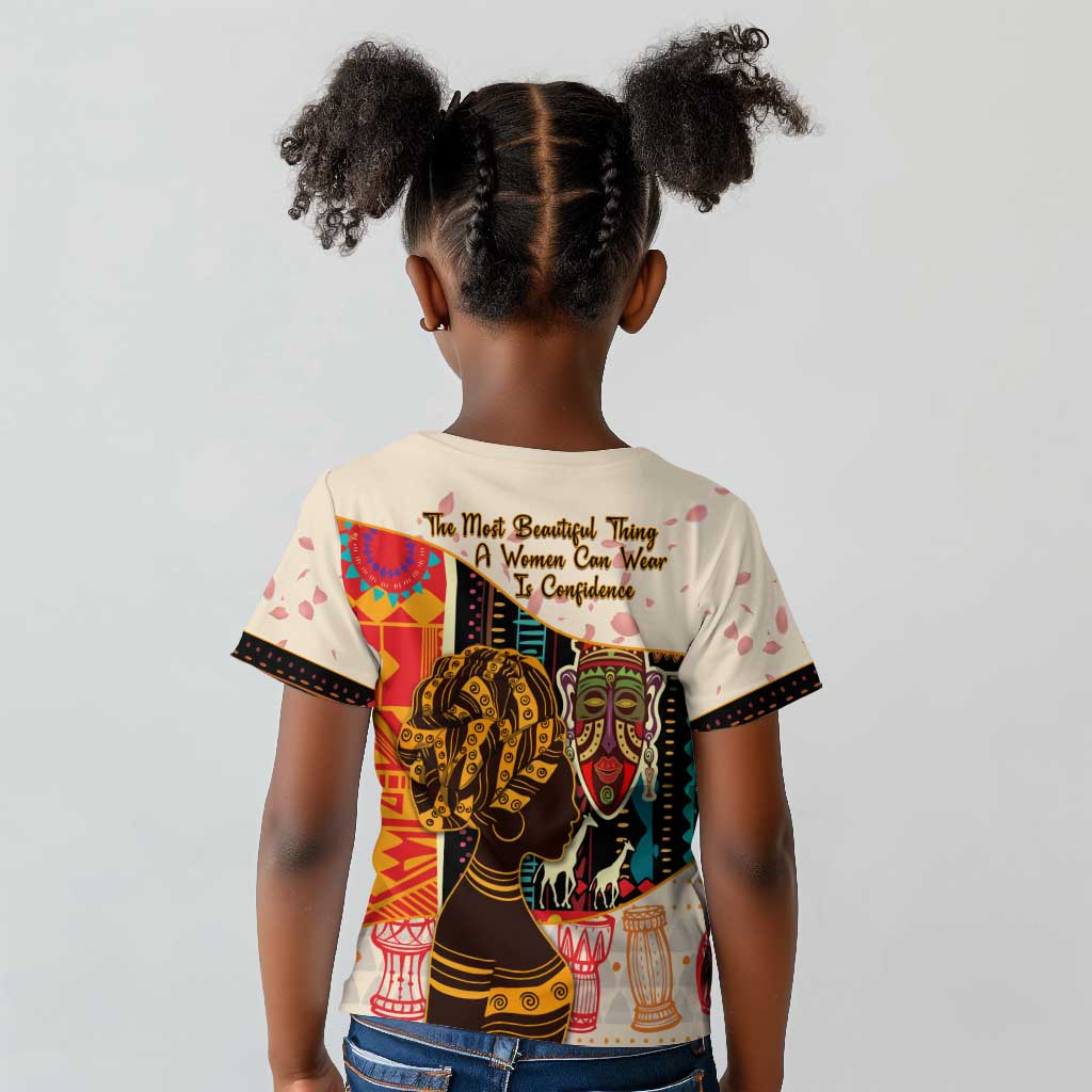 Africa International Women Day Kid T shirt African Pattern