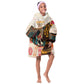 Africa International Women Day KId Wearable Blanket Hoodie African Pattern