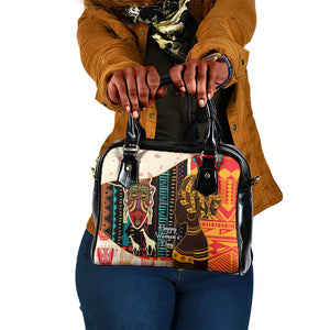 Africa International Women Day Shoulder Handbag African Pattern