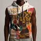 Africa International Women Day Sleeveless Hoodie African Pattern - African Pride