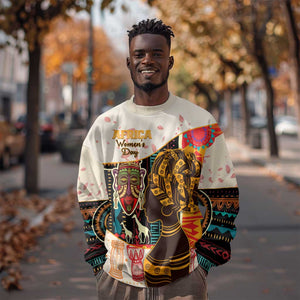 Africa International Women Day Sweatshirt African Pattern