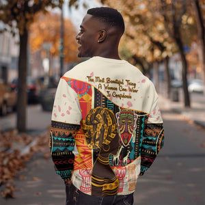 Africa International Women Day Sweatshirt African Pattern