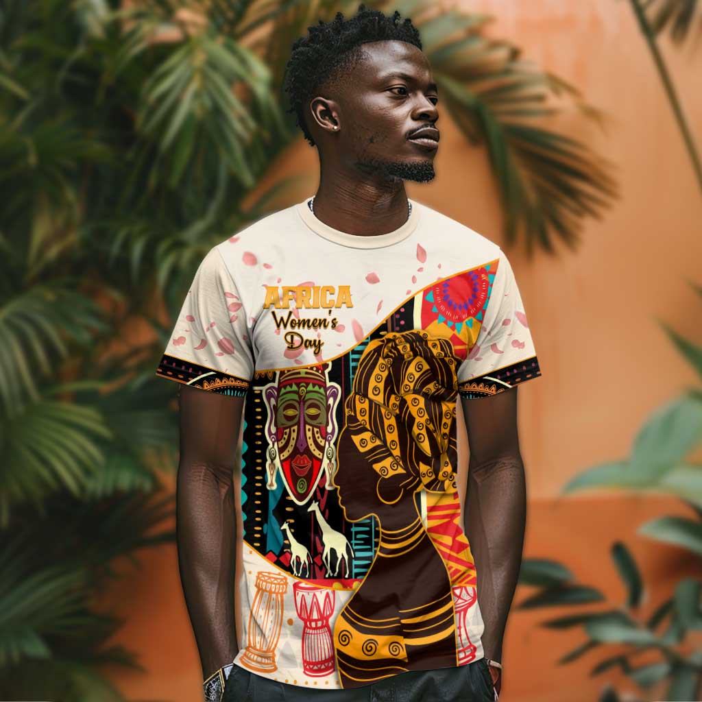 Africa International Women Day T shirt African Pattern