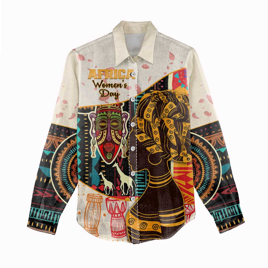 Africa International Women Day Women Casual Shirt African Pattern LT14