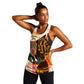 Africa International Women Day Women Racerback Tank African Pattern