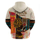 Africa International Women Day Zip Hoodie African Pattern