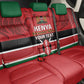 Custom Kenya Football Back Car Seat Cover Go Harambee Stars African Pattern