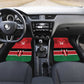 Custom Kenya Football Car Mats Go Harambee Stars African Pattern