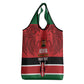 Custom Kenya Football Grocery Bag Go Harambee Stars African Pattern