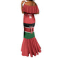 Custom Kenya Football Mermaid Dress Go Harambee Stars African Pattern