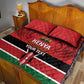 Custom Kenya Football Quilt Bed Set Go Harambee Stars African Pattern