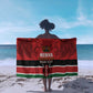 Custom Kenya Football Sarong Go Harambee Stars African Pattern