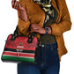 Custom Kenya Football Shoulder Handbag Go Harambee Stars African Pattern