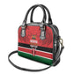 Custom Kenya Football Shoulder Handbag Go Harambee Stars African Pattern