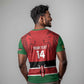 Custom Kenya Football T shirt Go Harambee Stars African Pattern