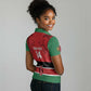 Custom Kenya Football Women Polo Shirt Go Harambee Stars African Pattern