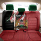 Custom Kenya Football Back Car Seat Cover Maasai Shield Coat Of Arms Style