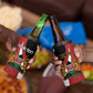 Custom Kenya Football 4 in 1 Can Cooler Tumbler Maasai Shield Coat Of Arms Style